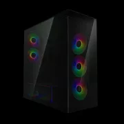 ARCTIC Xtender (Schwarz) schwarzes Fenster ohne GPU
