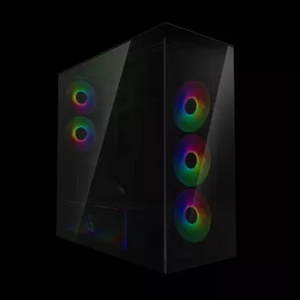 ARCTIC Xtender (Black) schwarzes Fenster mit GPU