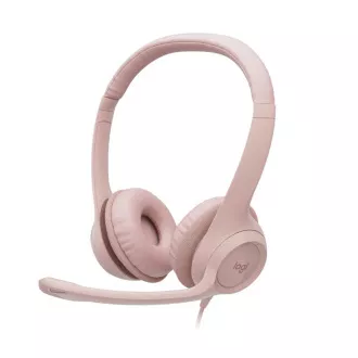 Plötzlich. Set Logitech Stereo USB Headset H390, rosa Plötzlich. Set Logitech Stereo USB Headset H390, rosa