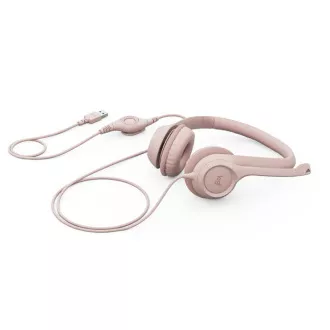 Plötzlich. Set Logitech Stereo USB Headset H390, rosa Plötzlich. Set Logitech Stereo USB Headset H390, rosa