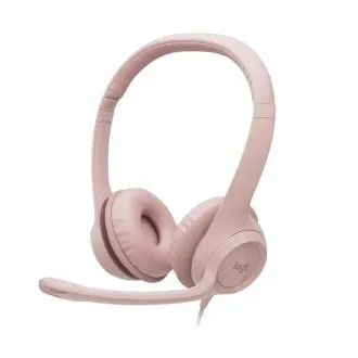 Plötzlich. Set Logitech Stereo USB Headset H390, rosa Plötzlich. Set Logitech Stereo USB Headset H390, rosa