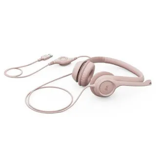 Plötzlich. Set Logitech Stereo USB Headset H390, rosa Plötzlich. Set Logitech Stereo USB Headset H390, rosa