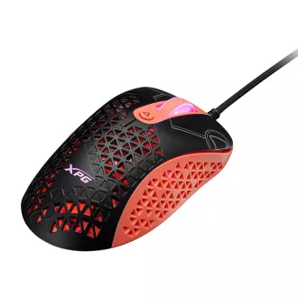 Adata XPG Slingshot Mera Edition/Schwarz/Optisch/Rechtshänder/12.000 DPI/Wireless USB/Schwarz-Orange