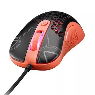 Adata XPG Slingshot Mera Edition/Schwarz/Optisch/Rechtshänder/12.000 DPI/Wireless USB/Schwarz-Orange
