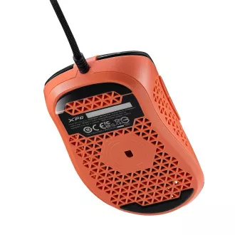 Adata XPG Slingshot Mera Edition/Schwarz/Optisch/Rechtshänder/12.000 DPI/Wireless USB/Schwarz-Orange