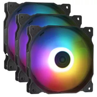 Adata XPG Vento 120mm Lüfter ARGB schwarz PWM 3er Pack