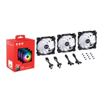 Adata XPG Vento 120mm Lüfter ARGB schwarz PWM 3er Pack