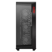 Adata XPG BATTLECRUISER II/Midi Tower/Transpar./Schwarz