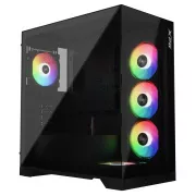 ADATA XPG INVADER X/Midi Tower/Transpar/Schwarz