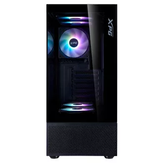 Adata XPG INVADER X MINI/Midi Tower/Transparent/Schwarz Adata XPG INVADER X MINI/Midi Tower/Transparent/Schwarz