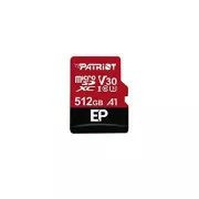 Patriot V30 A1/micro SDXC/512GB/UHS-I U3/Klasse 10/  Adapter