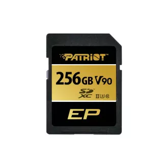 Patriot V90/SDXC/256GB/UHS-II U3/Klasse 10/ Adapter Patriot V90/SDXC/256GB/UHS-II U3/Klasse 10/ Adapter