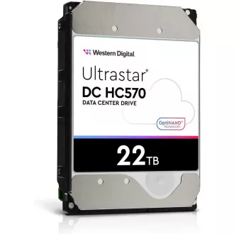 22TB Western Digital Ultrastar DC HC570 SATA-Festplatte 22TB Western Digital Ultrastar DC HC570 SATA-Festplatte