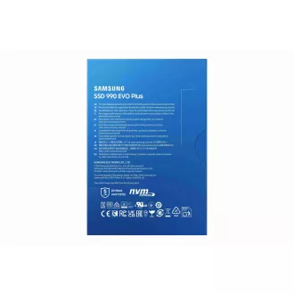 Samsung 990 EVO Plus/4TB/SSD/M.2 NVMe/Schwarz/5R