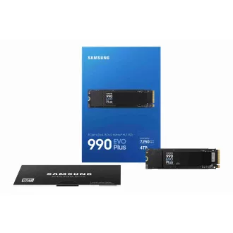 Samsung 990 EVO Plus/4TB/SSD/M.2 NVMe/Schwarz/5R