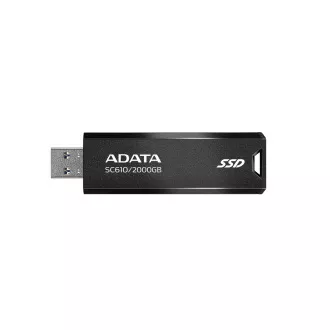 ADATA SC610/2TB/SSD/Extern/Schwarz/5R ADATA SC610/2TB/SSD/Extern/Schwarz/5R