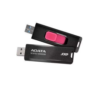ADATA SC610/2TB/SSD/Extern/Schwarz/5R ADATA SC610/2TB/SSD/Extern/Schwarz/5R