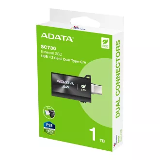 ADATA SC730/1TB/SSD/Extern/Schwarz/5R ADATA SC730/1TB/SSD/Extern/Schwarz/5R