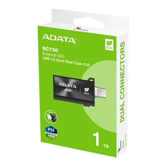 ADATA SC730/1TB/SSD/Extern/Schwarz/5R ADATA SC730/1TB/SSD/Extern/Schwarz/5R