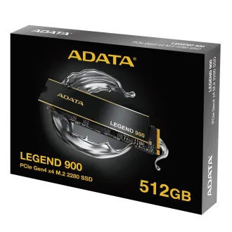 ADATA LEGEND 900/512GB/SSD/M.2 NVMe/Schwarz/Kühlkörper/5R ADATA LEGEND 900/512GB/SSD/M.2 NVMe/Schwarz/Kühlkörper/5R