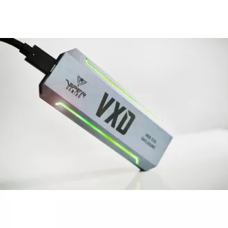 Patriot VXD externe Box USB 3.2 M.2 NVMe SSD RGB