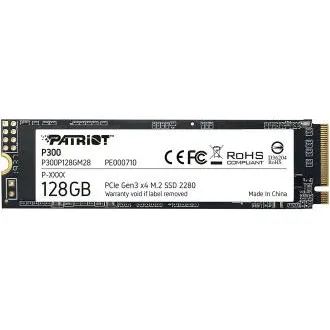 PATRIOT P300/128GB/SSD/M.2 NVMe/5R PATRIOT P300/128GB/SSD/M.2 NVMe/5R