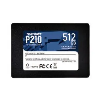 PATRIOT P210/512GB/SSD/2.5"/SATA/3R PATRIOT P210/512GB/SSD/2.5"/SATA/3R