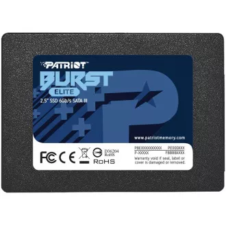 PATRIOT Burst Elite/480GB/SSD/2,5"/SATA/3R PATRIOT Burst Elite/480GB/SSD/2,5"/SATA/3R