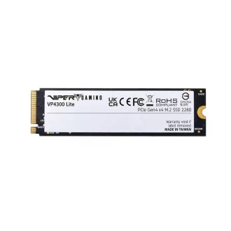 PATRIOT VP4300 Lite/4TB/SSD/M.2 NVMe/Schwarz/5R PATRIOT VP4300 Lite/4TB/SSD/M.2 NVMe/Schwarz/5R