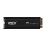 Crucial P310/2TB/SSD/0/M.2 NVMe/Schwarz/Heatsink/5R
