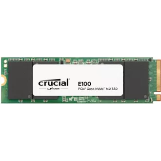 Crucial E100 1TB PCIe Gen4 2280 NVMe M.2 SSD Crucial E100 1TB PCIe Gen4 2280 NVMe M.2 SSD