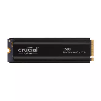 Crucial T500/4TB/SSD/M.2 NVMe/Schwarz/Kühlkörper/5R