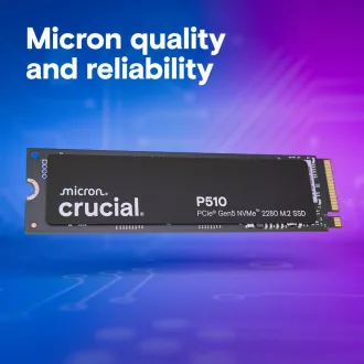 Crucial P510/2TB/SSD/M.2 NVMe/Schwarz/5R Crucial P510/2TB/SSD/M.2 NVMe/Schwarz/5R