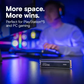 Crucial P510/2TB/SSD/M.2 NVMe/Schwarz/Heatsink/5R Crucial P510/2TB/SSD/M.2 NVMe/Schwarz/Heatsink/5R