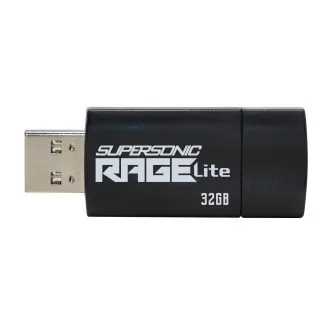 Patriot RAGE LITE/32GB/USB 3.2/USB-A/Schwarz Patriot RAGE LITE/32GB/USB 3.2/USB-A/Schwarz