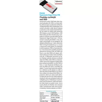 Patriot RAGE Prime/1TB/USB 3.2/USB-A/Weiß