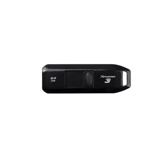Patriot Xporter 3 Schieberegler/64GB/USB 3.2/USB-A/Schwarz