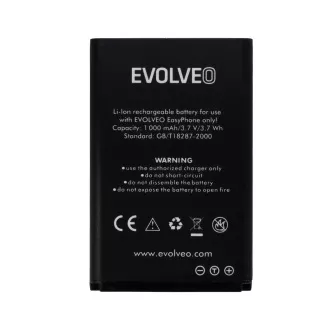 EVOLVEO Original 1000 mAh Akku für EasyPhone EP-500/EP-501