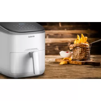 Salente AirFit, 4-in-1 Heißluftfritteuse, 3,5 l, weiß