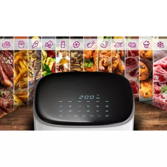 Salente AirFit, 4-in-1 Heißluftfritteuse, 3,5 l, weiß
