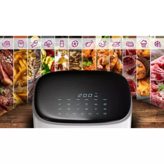 Salente AirFit, 4-in-1 Heißluftfritteuse, 3,5 l, weiß