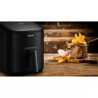 Salente AirFit, 4-in-1 Heißluftfritteuse, 3,5 l, schwarz