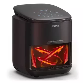 Salente AirFit, 4-in-1 Heißluftfritteuse, 3,5 l, schwarz