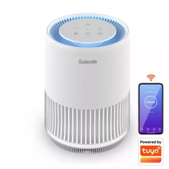 Salente MaxClean, intelligenter Luftreiniger, WiFi Tuya SmartLife, weiß Salente MaxClean, intelligenter Luftreiniger, WiFi Tuya SmartLife, weiß