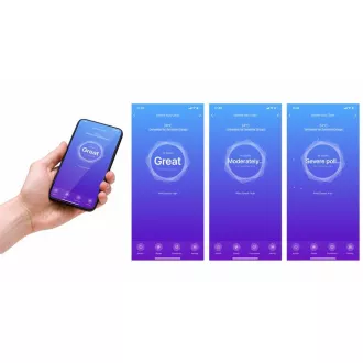 Salente MaxClean, intelligenter Luftreiniger, WiFi Tuya SmartLife, weiß Salente MaxClean, intelligenter Luftreiniger, WiFi Tuya SmartLife, weiß