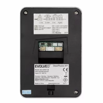 EVOLVEO DoorPhone AP1-2, kabelgebundenes Videotelefon mit App, weiß EVOLVEO DoorPhone AP1-2, kabelgebundenes Videotelefon mit App, weiß