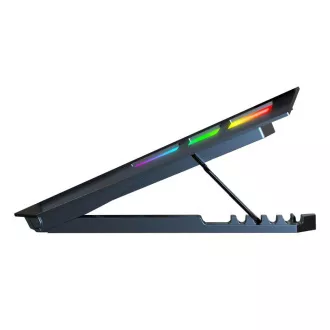 EVOLVEO Ania 16, Notebook-Kühlpad, 5x Lüfter, RGB-Hintergrundbeleuchtung