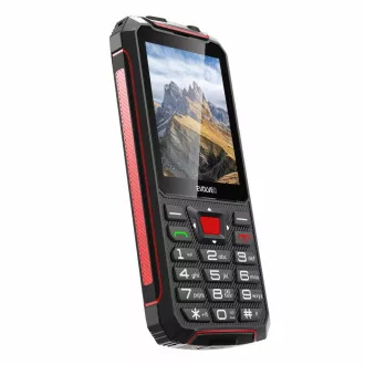 EVOLVEO StrongPhone W4, IP68 resistentes Dual SIM Telefon, 2.8" LCD, 2500mAh, Powerbank, schwarz und rot EVOLVEO StrongPhone W4, IP68 resistentes Dual SIM Telefon, 2.8" LCD, 2500mAh, Powerbank, schwarz und rot