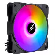 EVOLVEO 12FMB, Lüfter, 120mm, 4pin Molex, ARGB, Master, schwarz