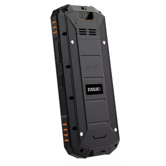 EVOLVEO StrongPhone X5, wasserdichtes, robustes Dual-SIM-Handy, schwarz-orange EVOLVEO StrongPhone X5, wasserdichtes, robustes Dual-SIM-Handy, schwarz-orange